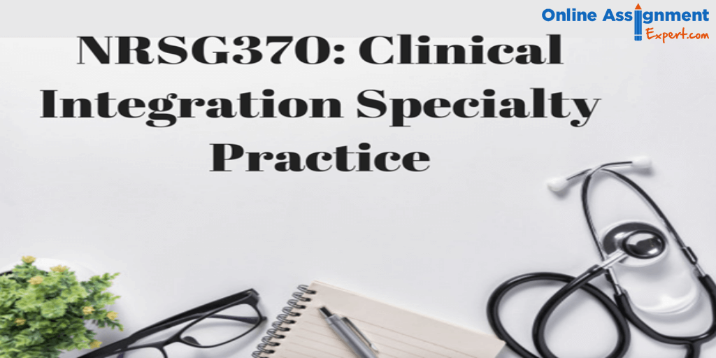 Get to Know More About NRSG370: Clinical Integration- Specialty Practice