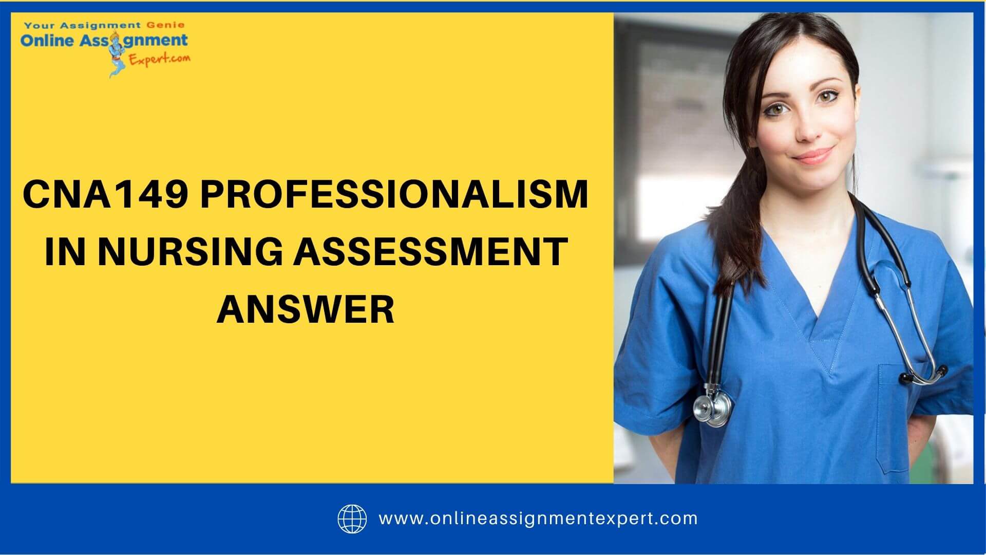 CNA149 Professionalism in Nursing Assessment Answer