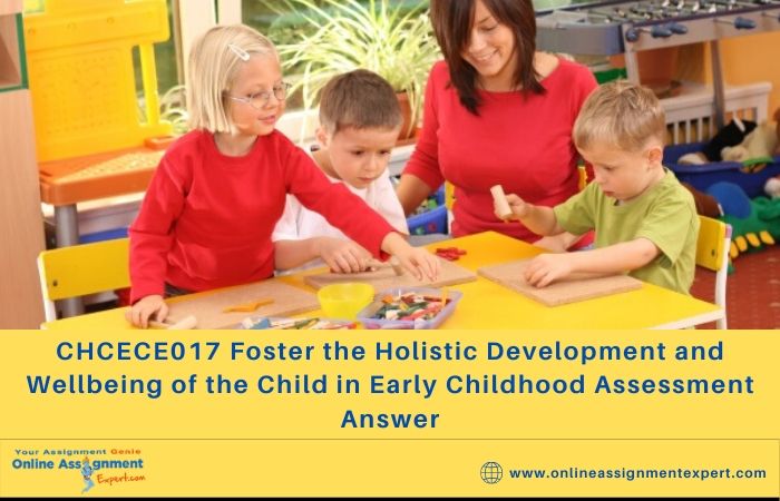 CHCECE017 Foster the Holistic Development and Wellbeing of the Child in Early Childhood Assessment Answer