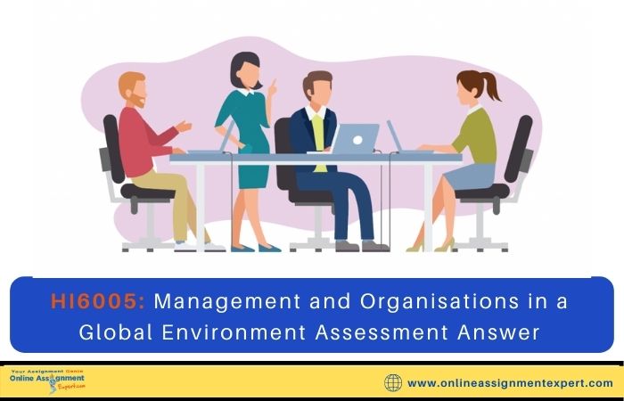 HI6005: Management and Organisations in a Global Environment Assessment Answer