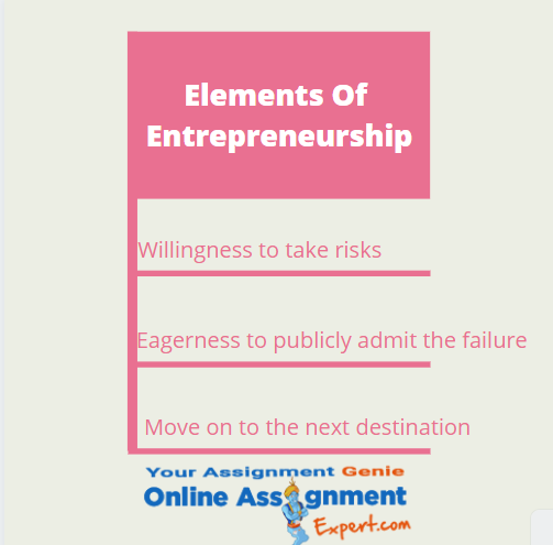 elements of entrepreneurship