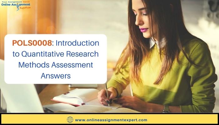 POLS0008: Introduction to Quantitative Research Methods Assessment Answers