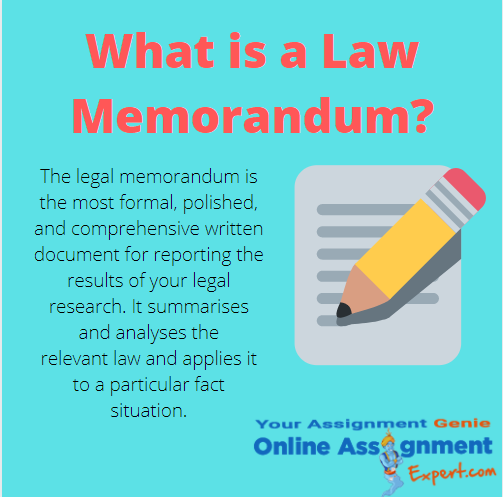 what is law memorandum