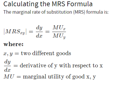 mrs formula