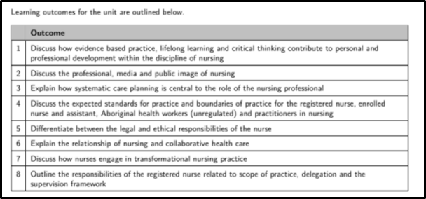 Approaches To Professional Nursing sample1