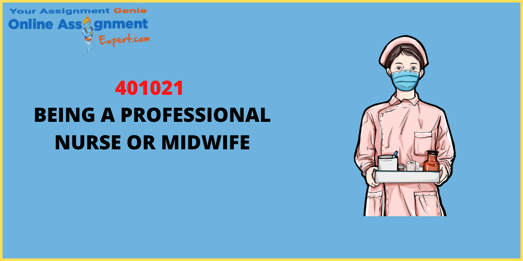 401021 Being a Professional Nurse or Midwife Assessment Guide!