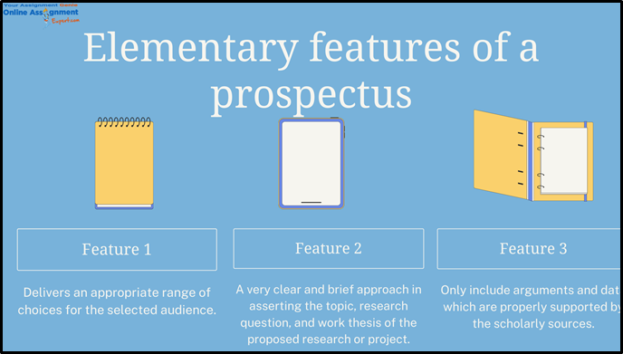 Features of Prospectus