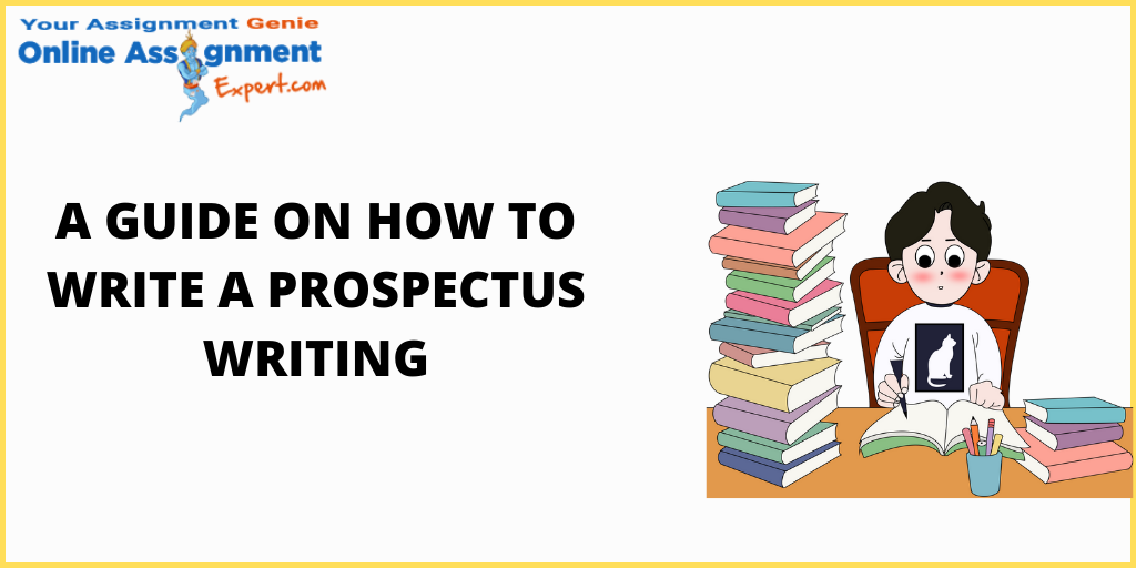 A Guide on How to Write a Prospectus Writing
