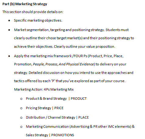 4-ps marketing assignment answer