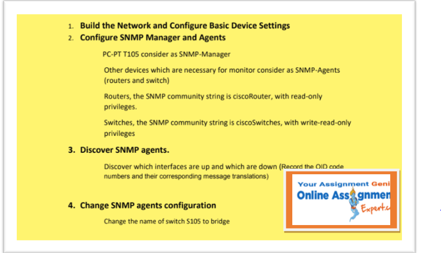 SNMP Manger and Agent