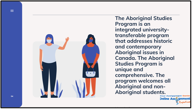 aboriginal studies program is an integrated university