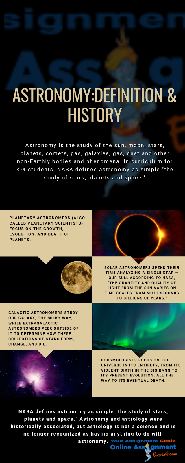 astronomy definition and history