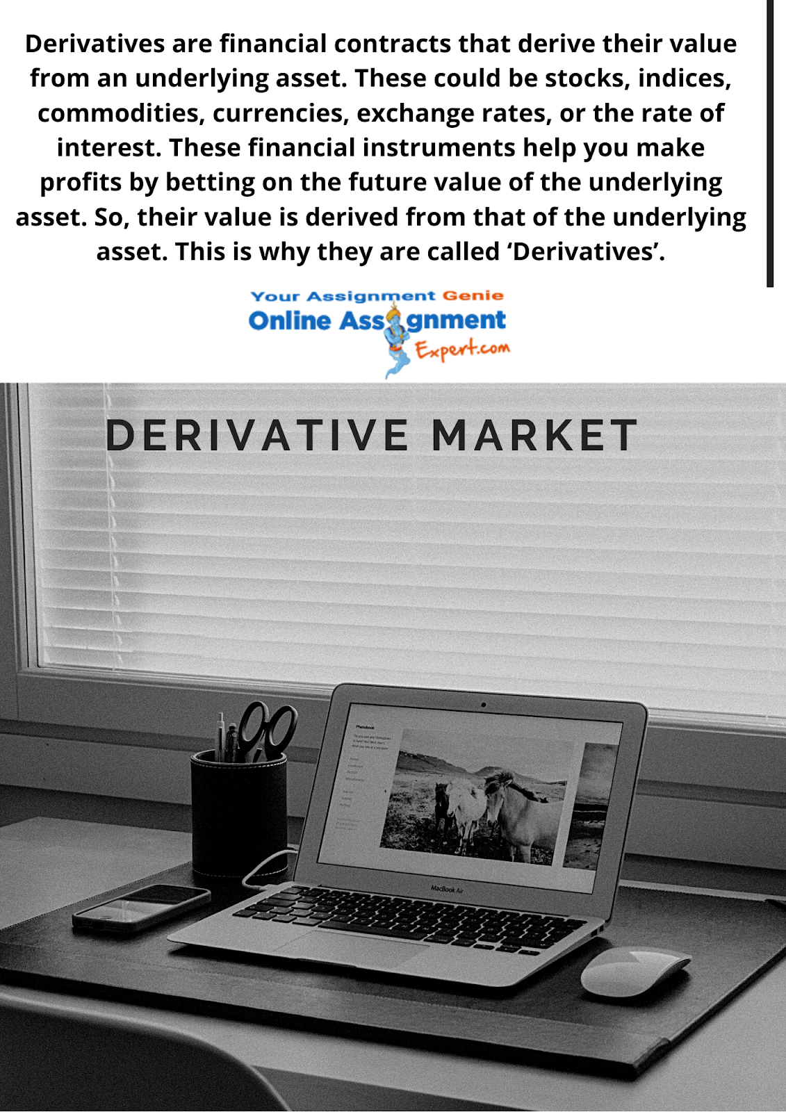 derivative market assignment help
