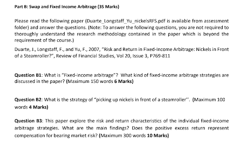 financial derivatives assignment question
