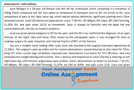 fracture nursing assignment help