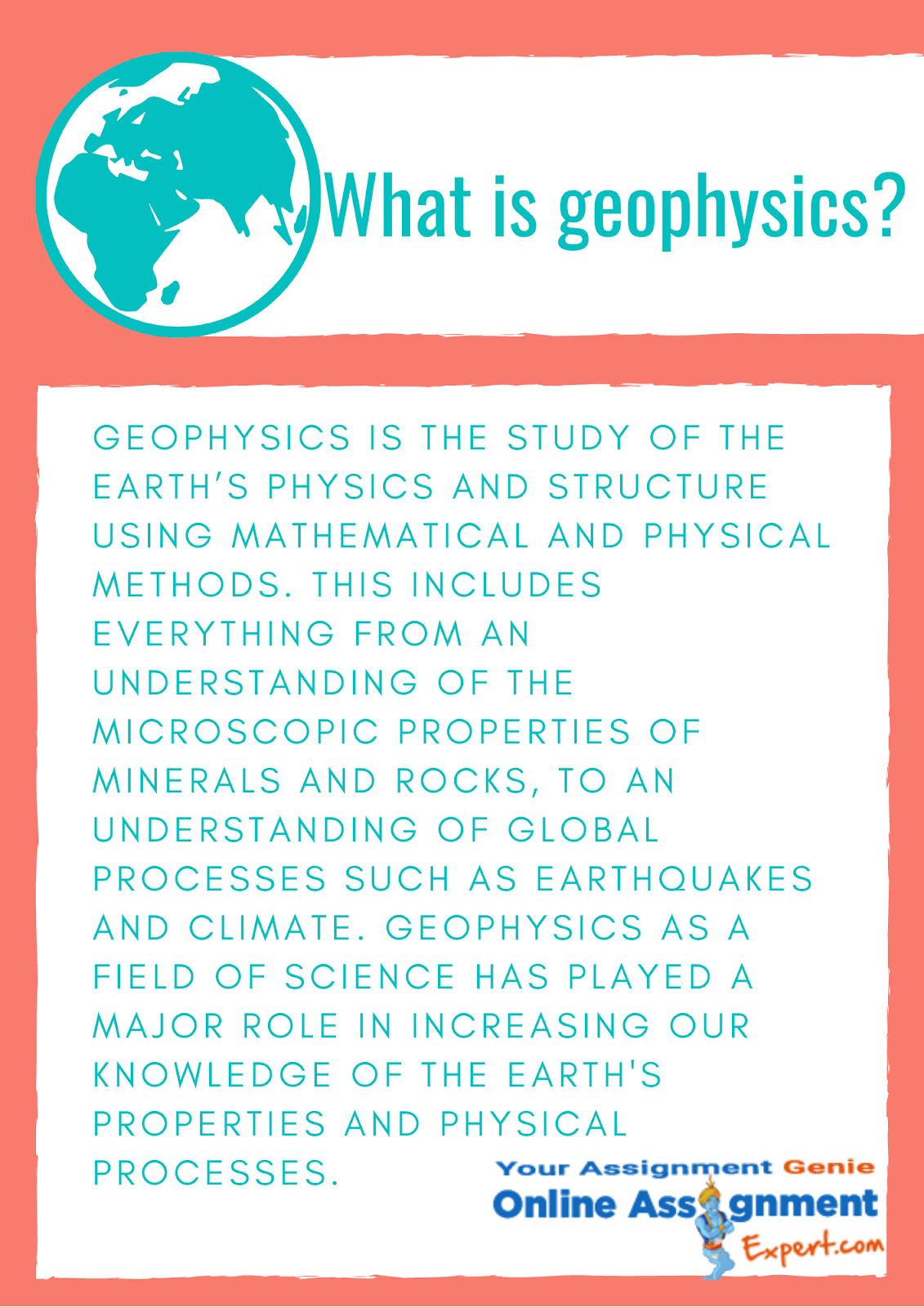 geophysics assignment help