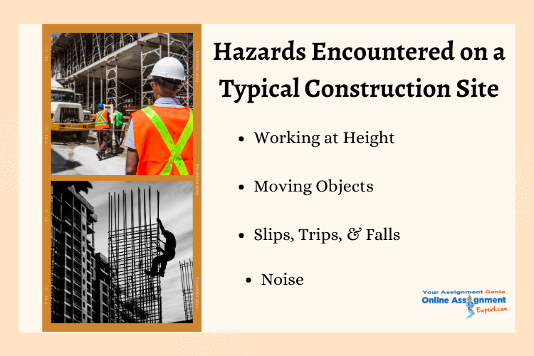 hazards encountered on a typical construction site