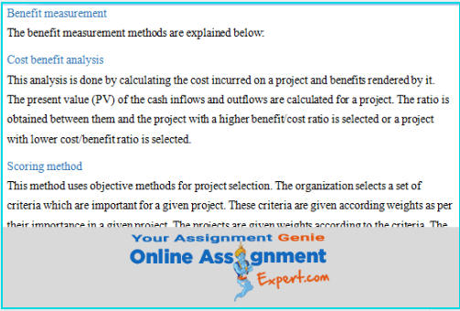 managing social projects assignment introduction sample