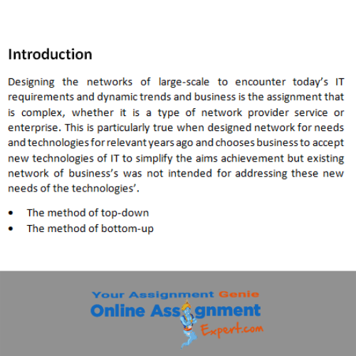 network topology assignment introduction