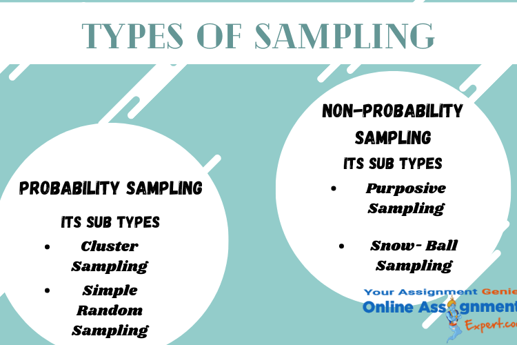 sampling methods assignment help