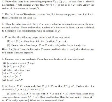 set theory assignment help sample