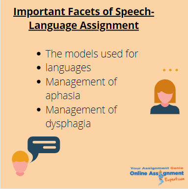 speech language assignment help