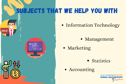 subjects that we help you with