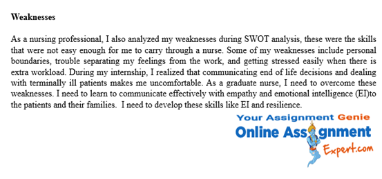 swot analysis nursing assignment help samples 3
