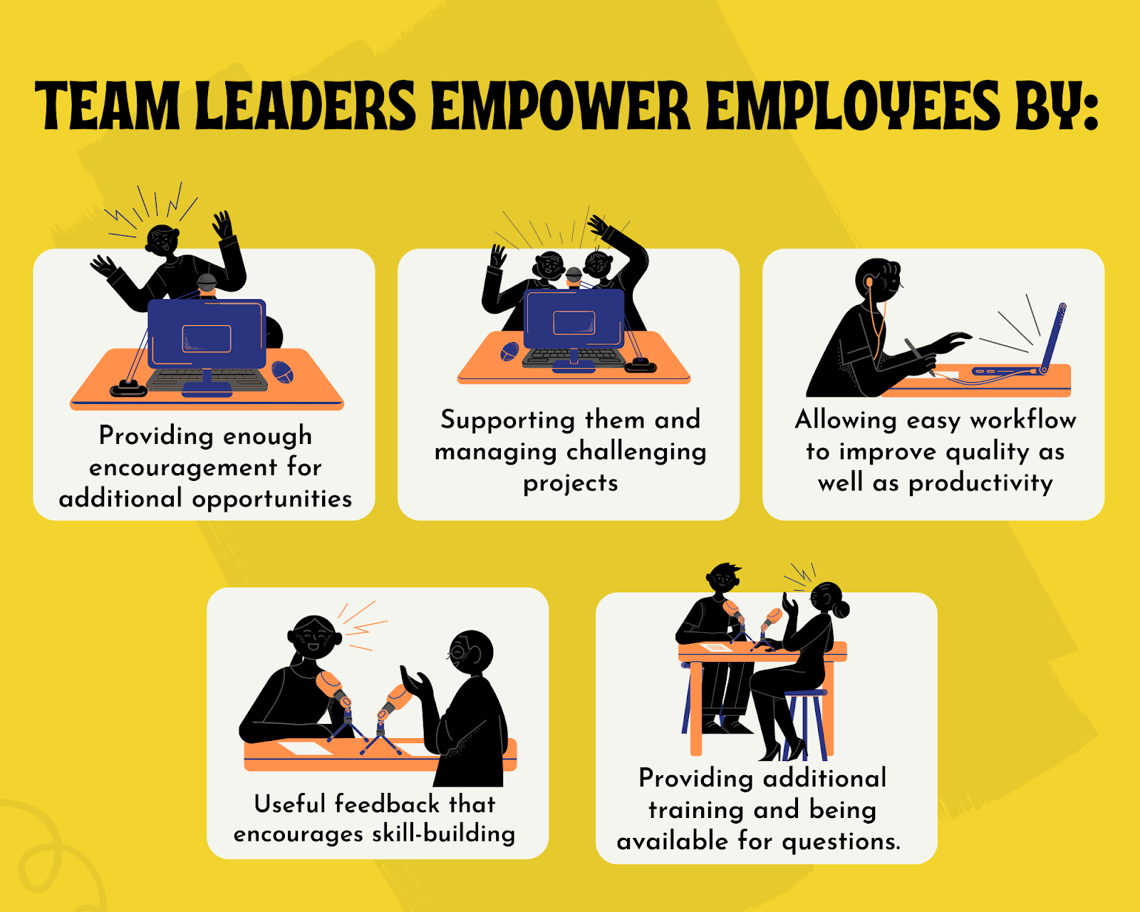 team leaders empower employees