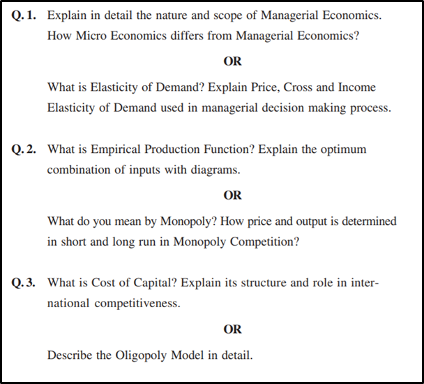 Management Economics Assignment Help 1