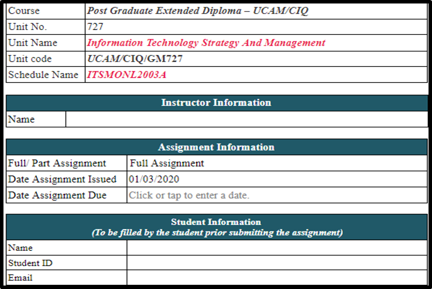 Managerial Economics Post Graduate Extended Diploma