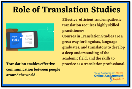 Role Of Translation Study