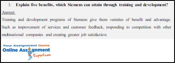 SIEMENS Case Study Sample