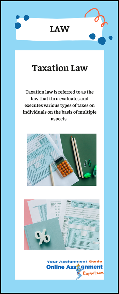 Taxation Law Assignment Sample