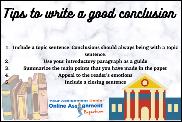 Tips to Write a Good Conclusion