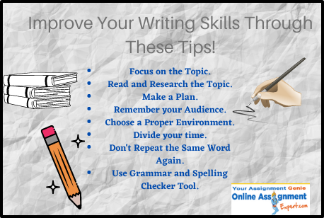 Improve Your Writing Skills Through These Tips