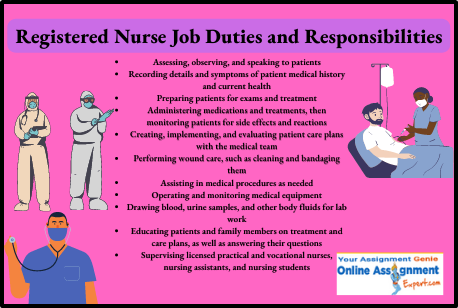 Registered Nurse Job Duties and Responsibilities