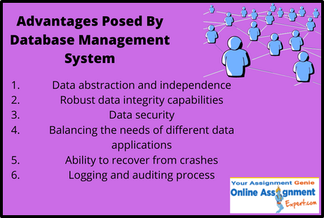 Advantages Posed by Database Management System