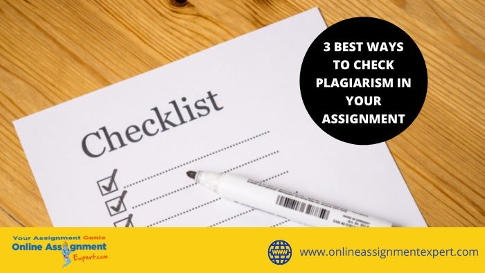 3 Best Ways to Check Plagiarism in Your Assignment