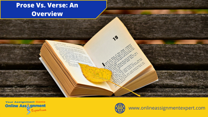 Prose Vs. Verse: An Overview