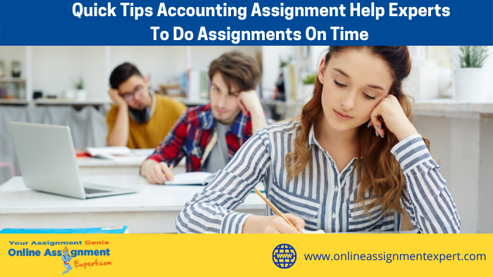 accounting assignment help Australia