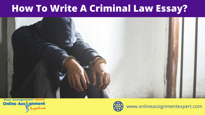 How To Write A Criminal Law Essay