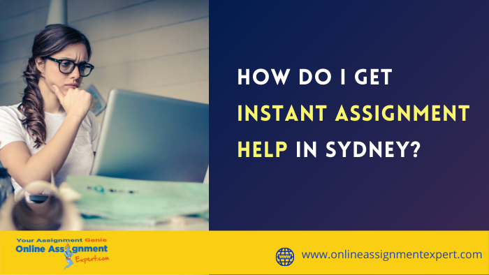How do I Get Instant Assignment Help in Sydney