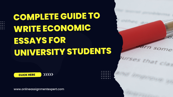Complete Guide to Write Economic Essays For University